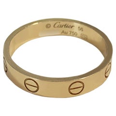Cartier Love Wedding Yellow Gold Band Ring