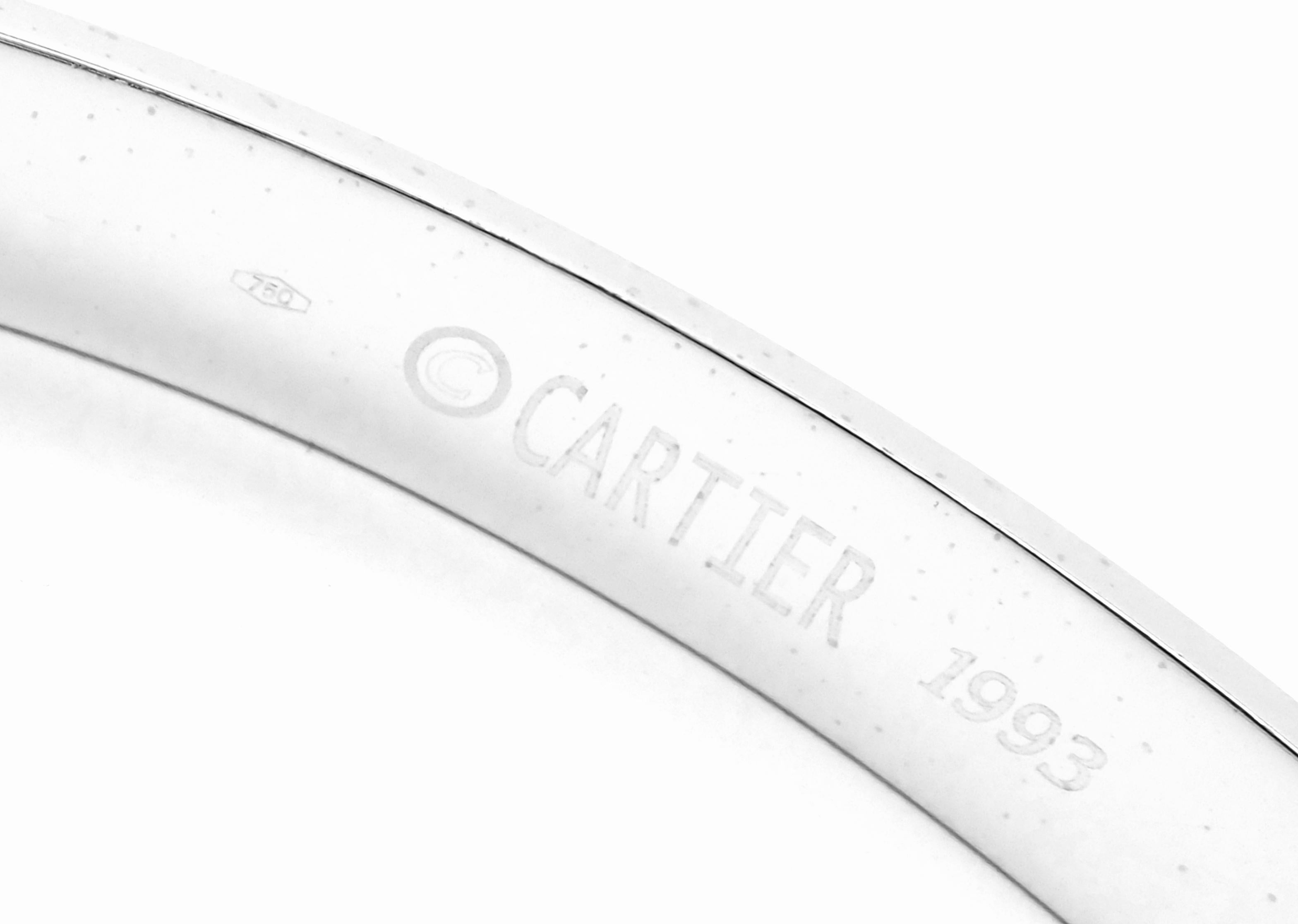 Cartier Love Bracelet jonc en or blanc Unisexe en vente
