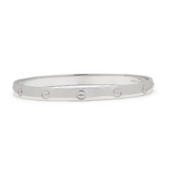 Cartier Love White Gold Bracelet