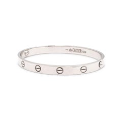 Cartier Love White Gold Bracelet