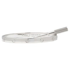 Cartier Love White Gold Bracelet