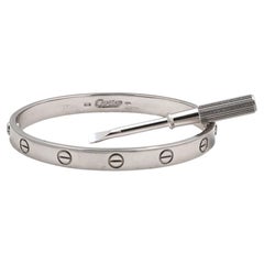Cartier 'Love' Weißgold-Armband
