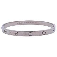 Cartier Love White Gold Bracelet