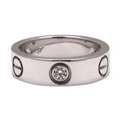 Cartier Love White Gold Diamond Ring
