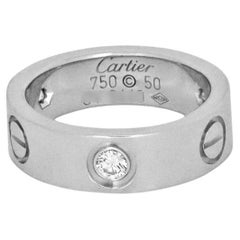 Cartier Love White Gold Diamond Ring