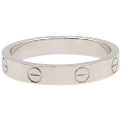 Cartier 
Love
 White Gold Wedding Band