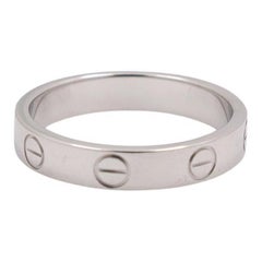 Cartier Love White Gold Wedding Band