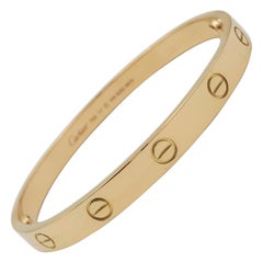 Cartier 'Love' Yellow Gold Bracelet