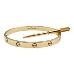 Cartier 'Love' Yellow Gold Bracelet