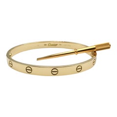 Cartier 'Love' Yellow Gold Bracelet