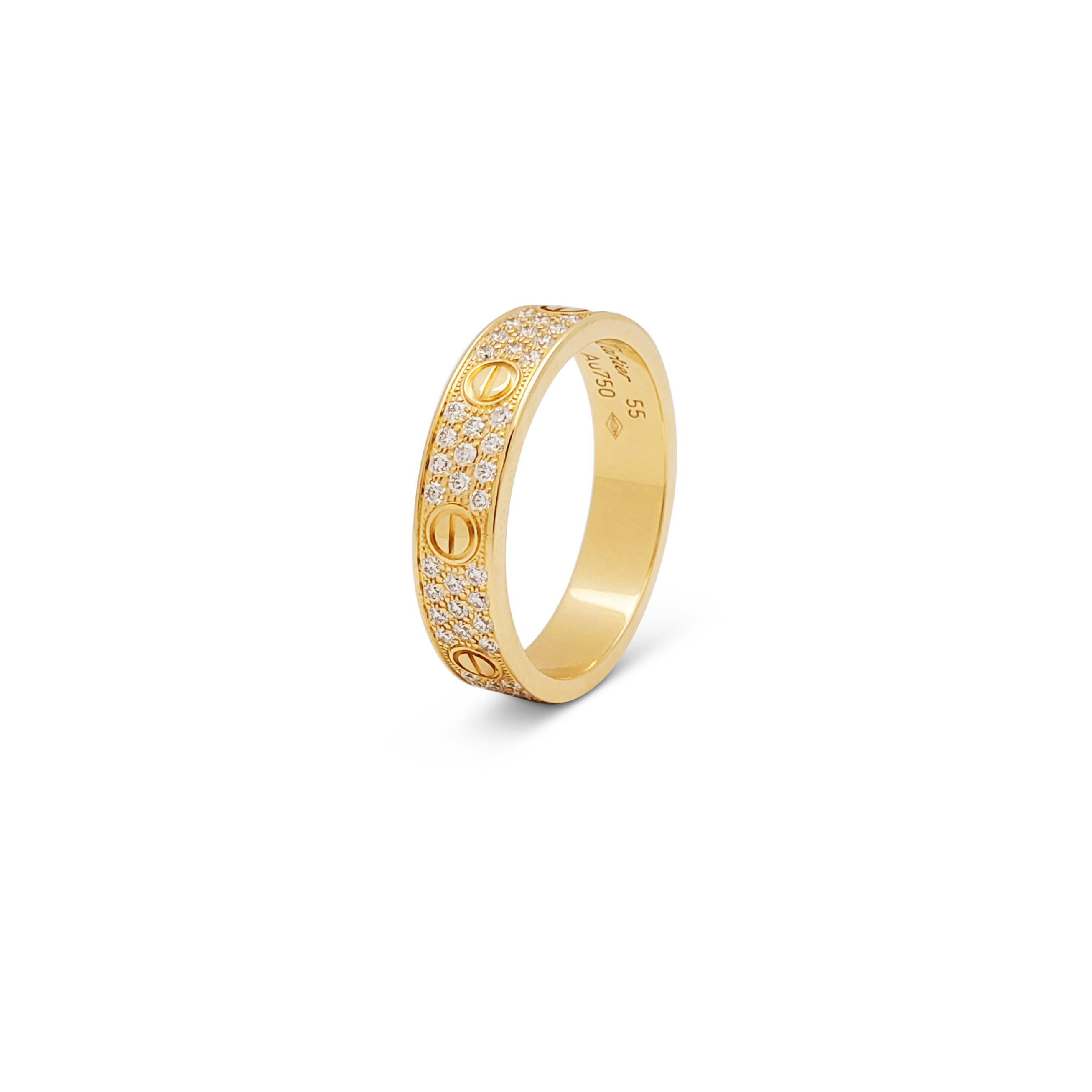 cartier love ring