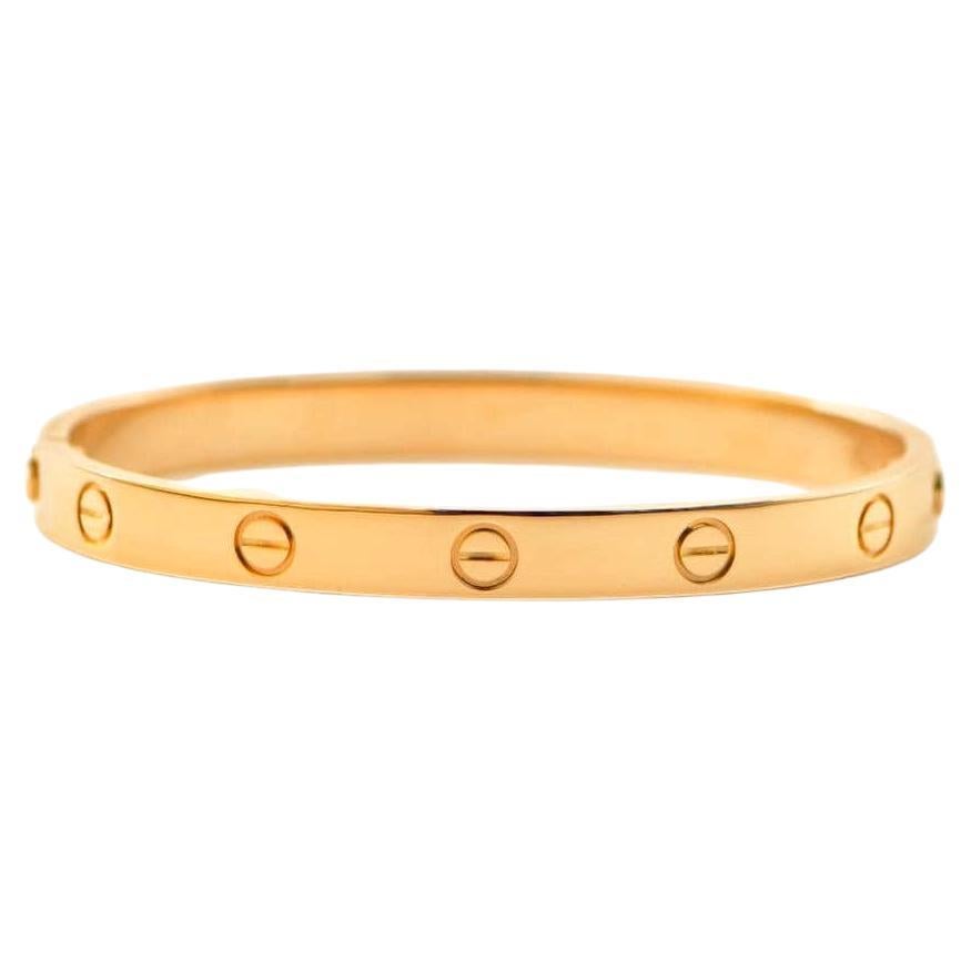 Bracciale Cartier Love in oro giallo