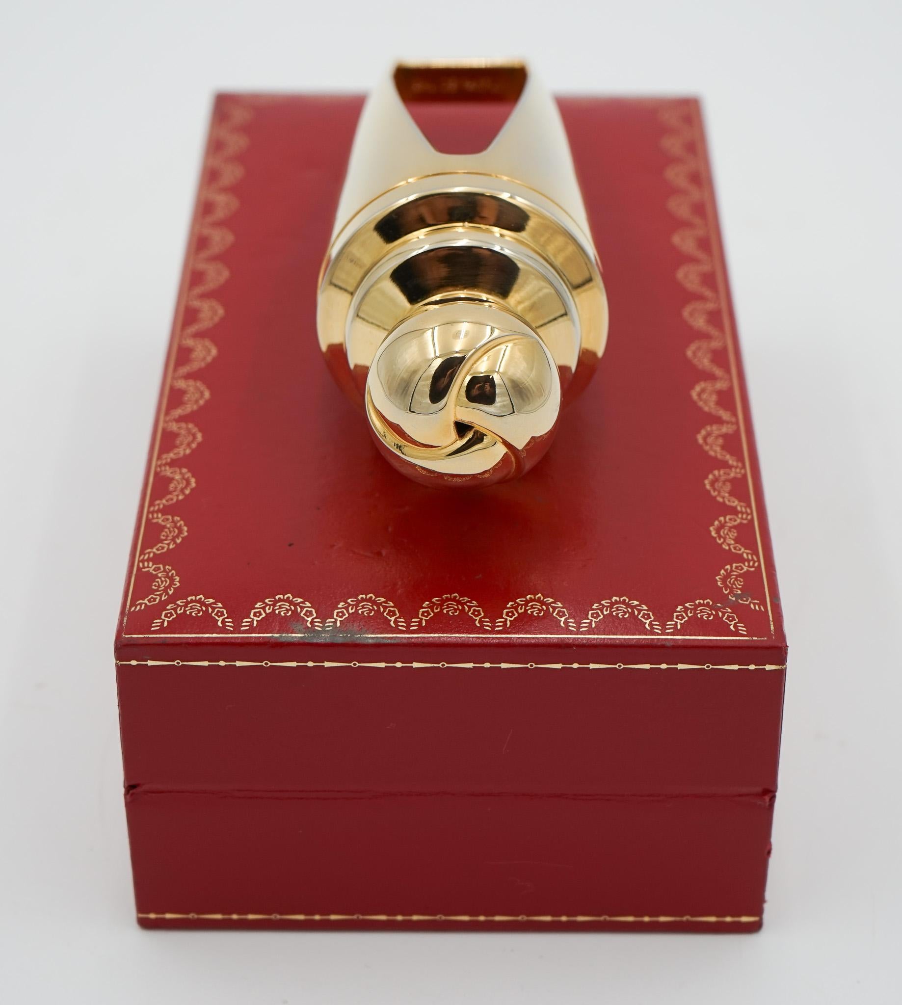CARTIER LUXE OR ATOMISER PARFUM FLACON 