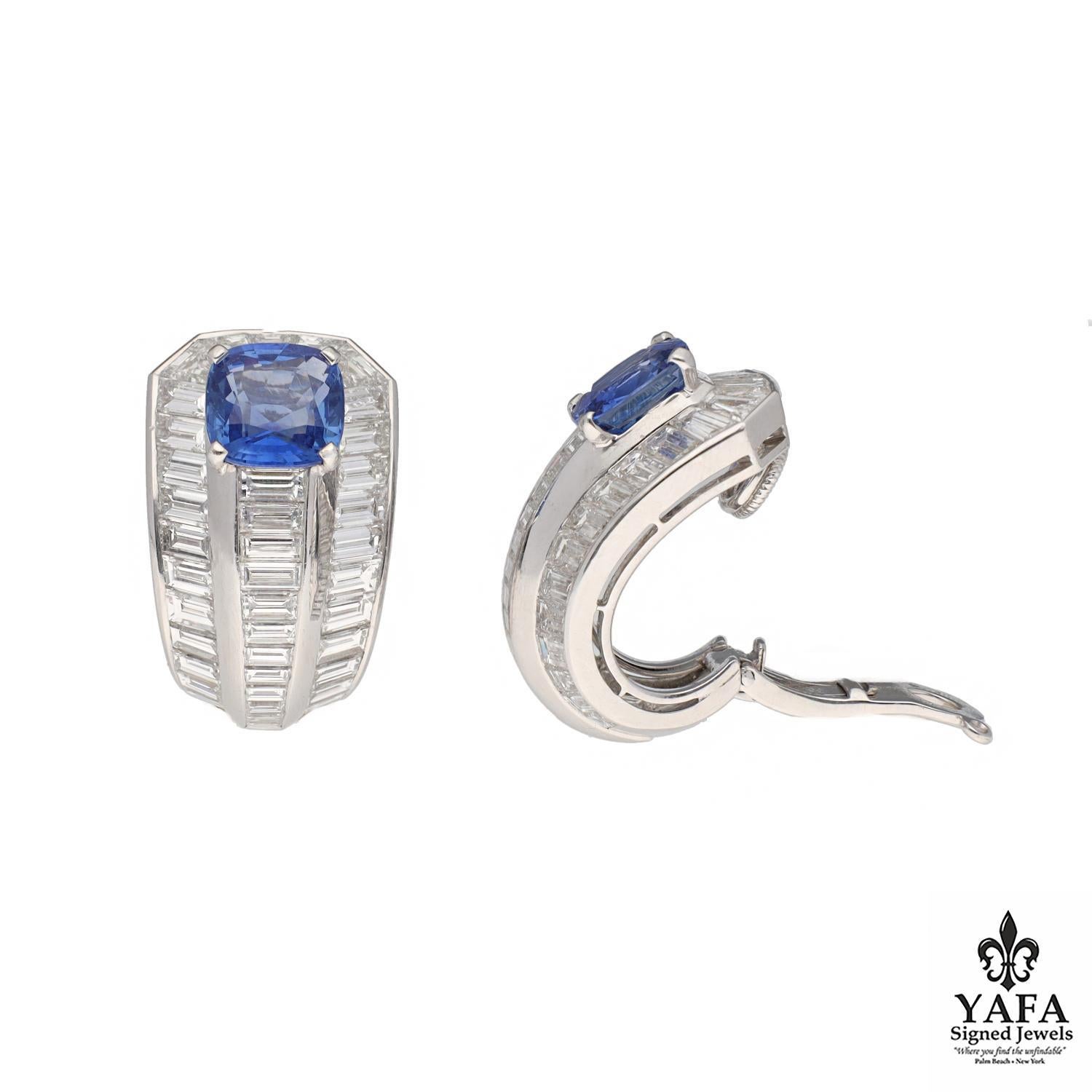 Circa - 1997
Platino e oro bianco 18 carati
Zaffiro Madagascar No Heat
Peso approssimativo dello zaffiro - 7.44 CTS
Marchi di controllo francesi
Firmato - Cartier