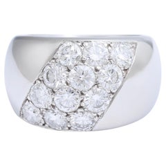 Cartier Magnificent Gold Diamond Dome Ring