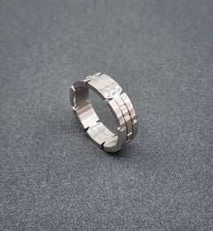 Cartier Maillon Panthere 18k White Gold Band