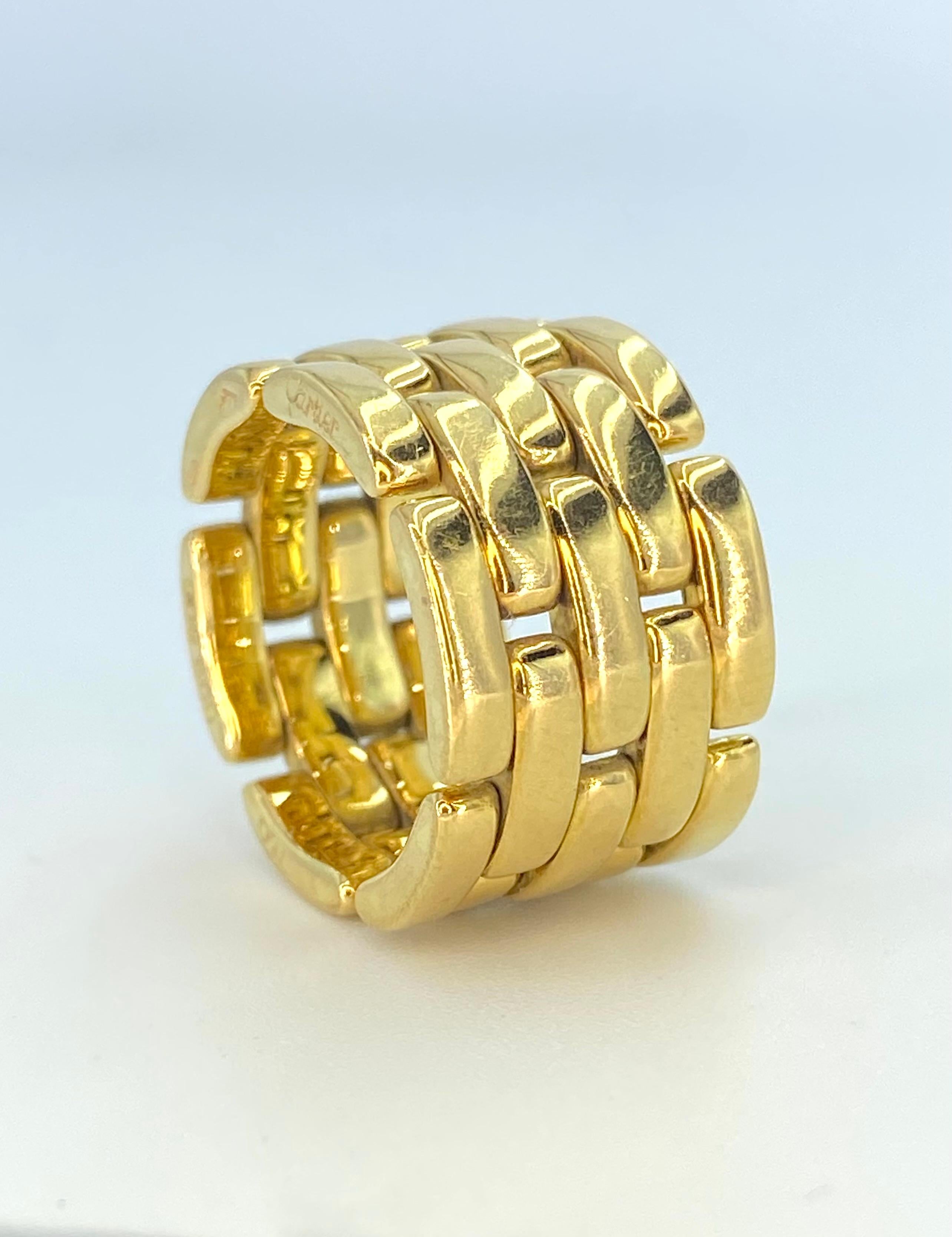 cartier maillon panthere ring