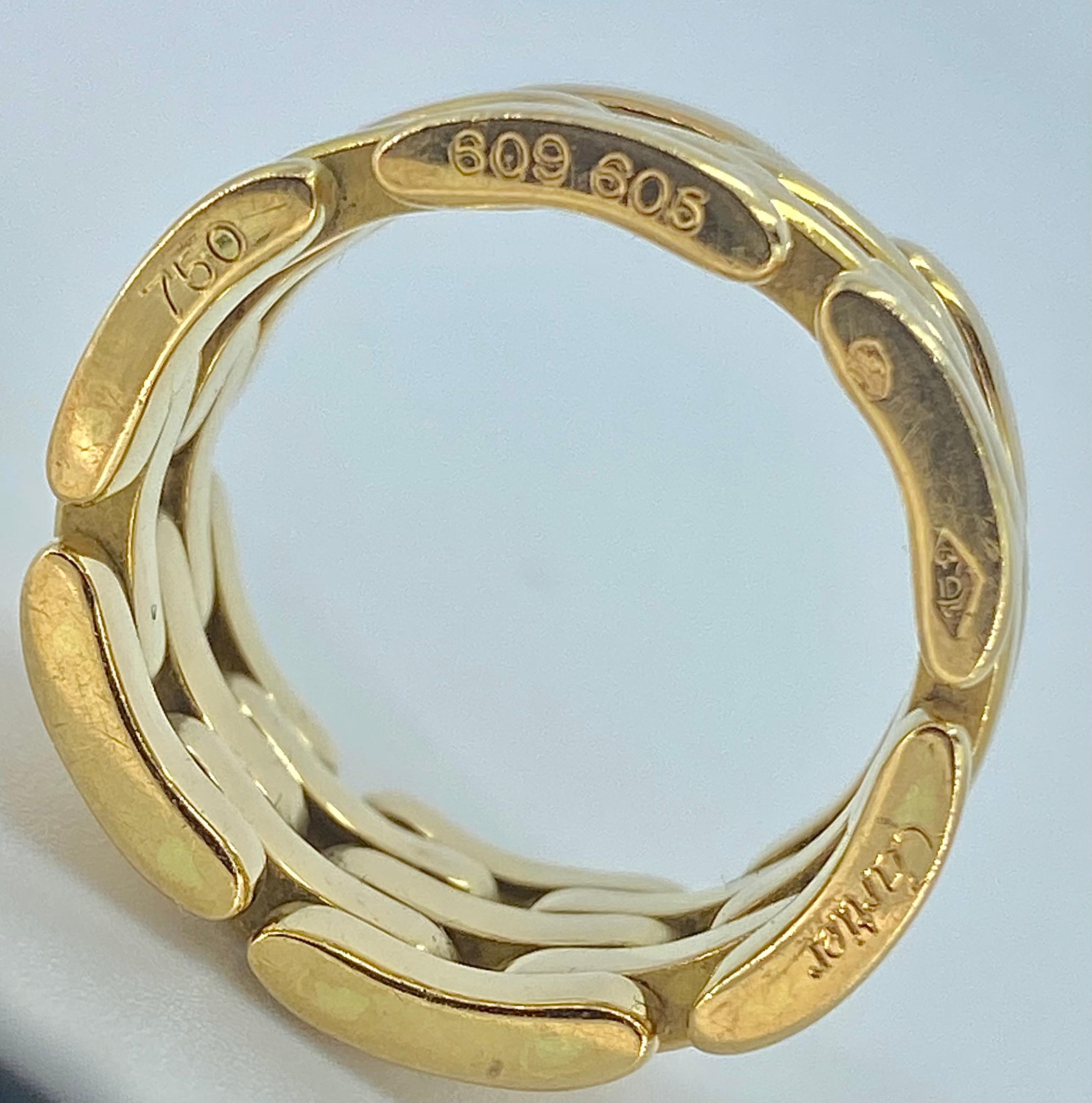 cartier maillon panthere ring