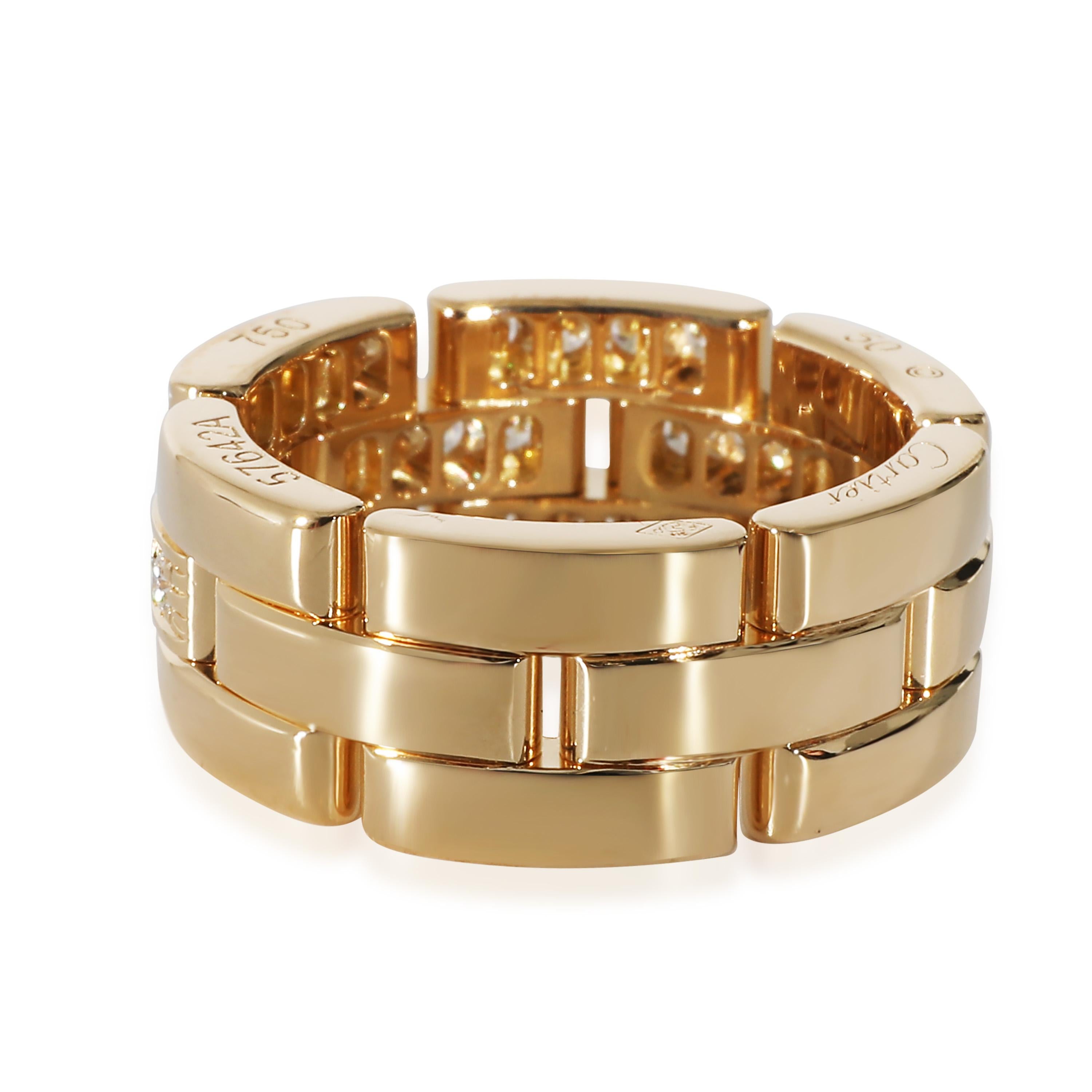 Cartier Maillon Panthere Band in 18k Yellow Gold 0.53 CTW

PRIMARY DETAILS
SKU: 135642
Listing Title: Cartier Maillon Panthere Band in 18k Yellow Gold 0.53 CTW
Condition Description: The Panthère de Cartier collection pays tribute to the natural