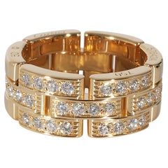 Cartier Maillon Panthere Band in 18k Yellow Gold 0.53 CTW