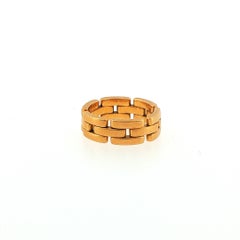 Cartier Maillon Panthère Band Ring, 18k Yellow Gold