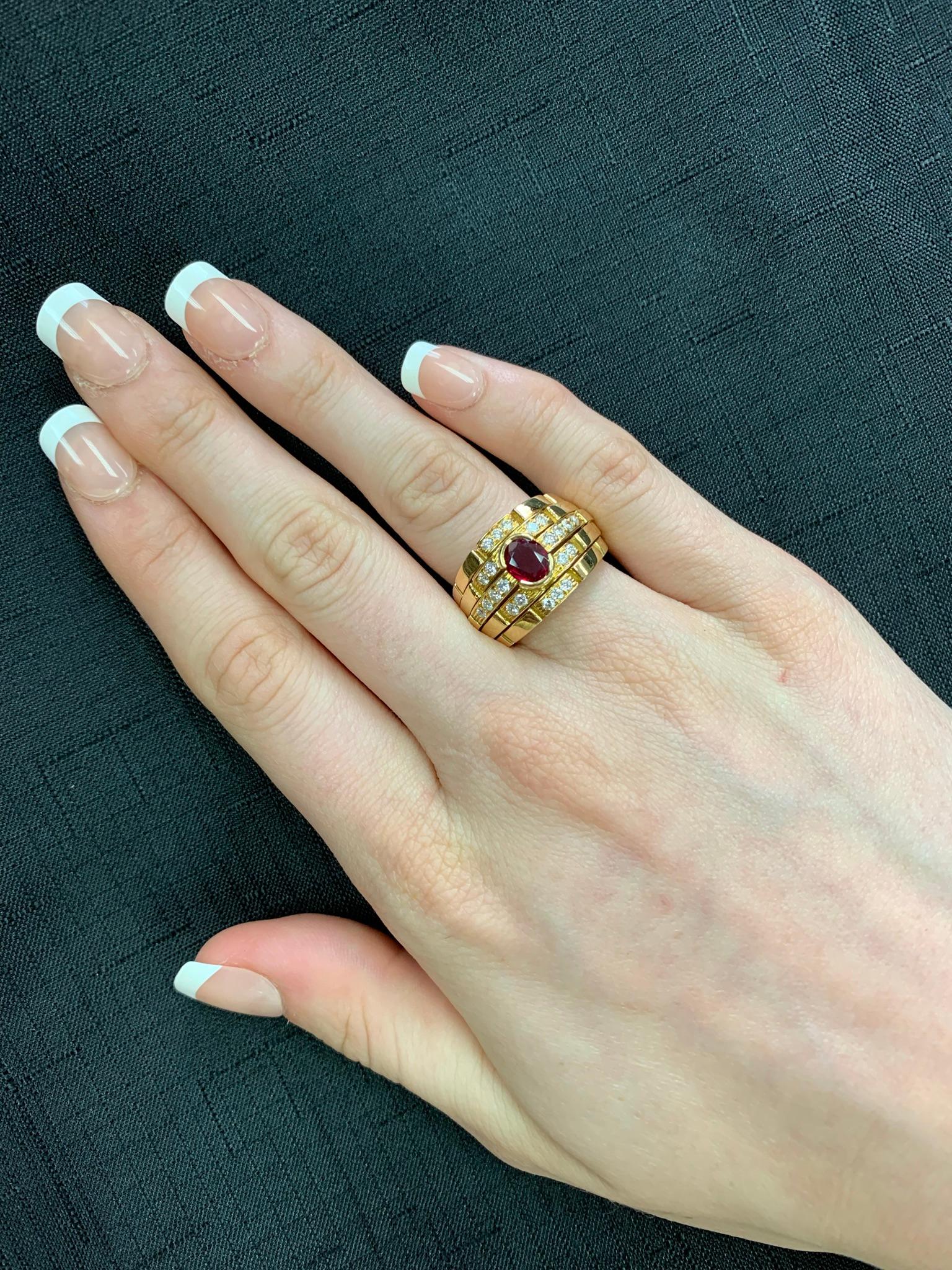 cartier panthere diamond ring