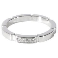 Cartier Maillon Panthere Diamond Band in Platinum 0.05 CTW