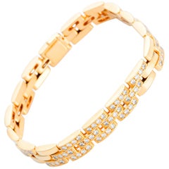 Cartier Maillon Panthere Diamond Link Bracelet