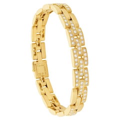 Cartier ‘Maillon Panthere’ Diamond Link Bracelet