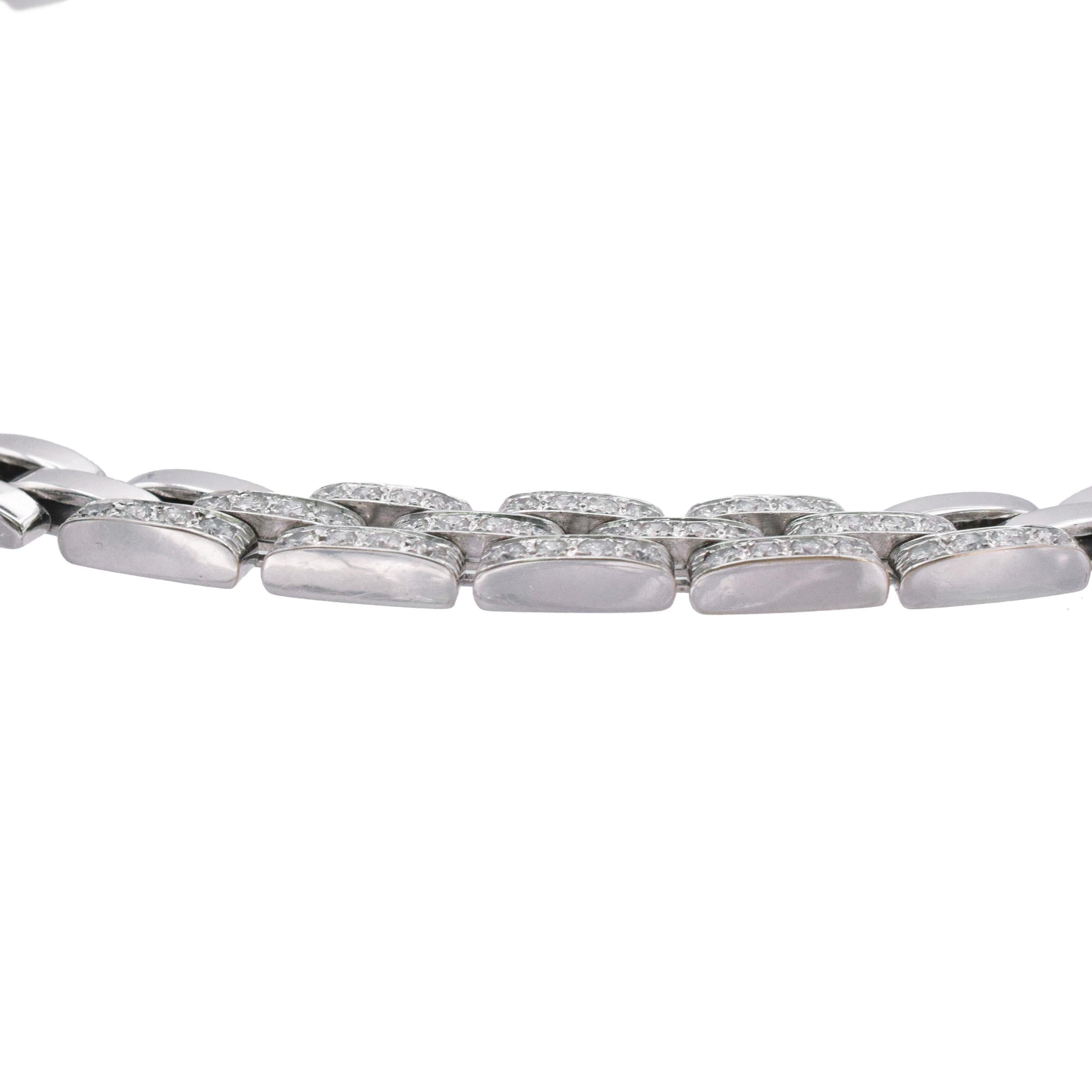 Cartier Collier Maillon Panthère en diamants en vente 6