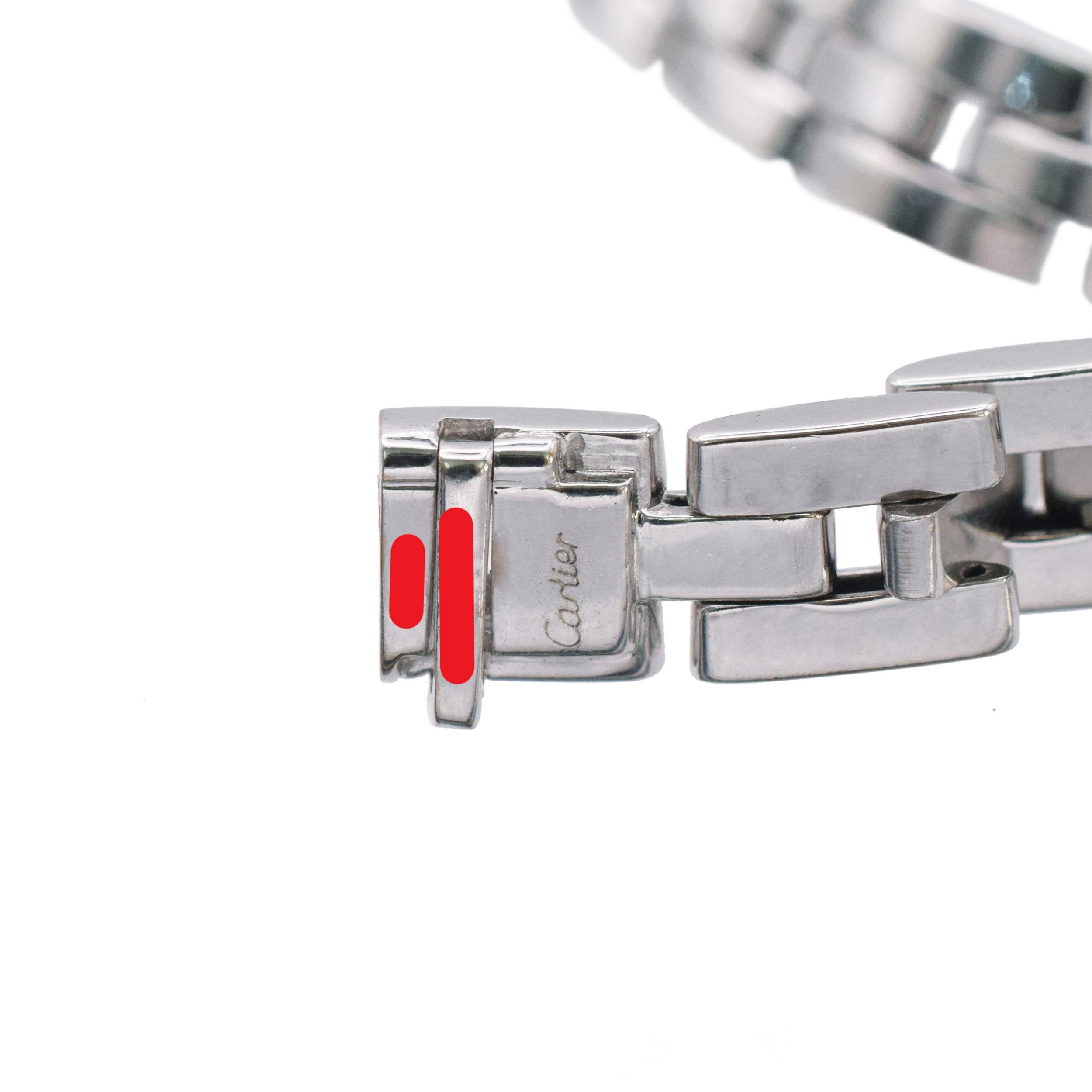 Cartier Collier Maillon Panthère en diamants en vente 7