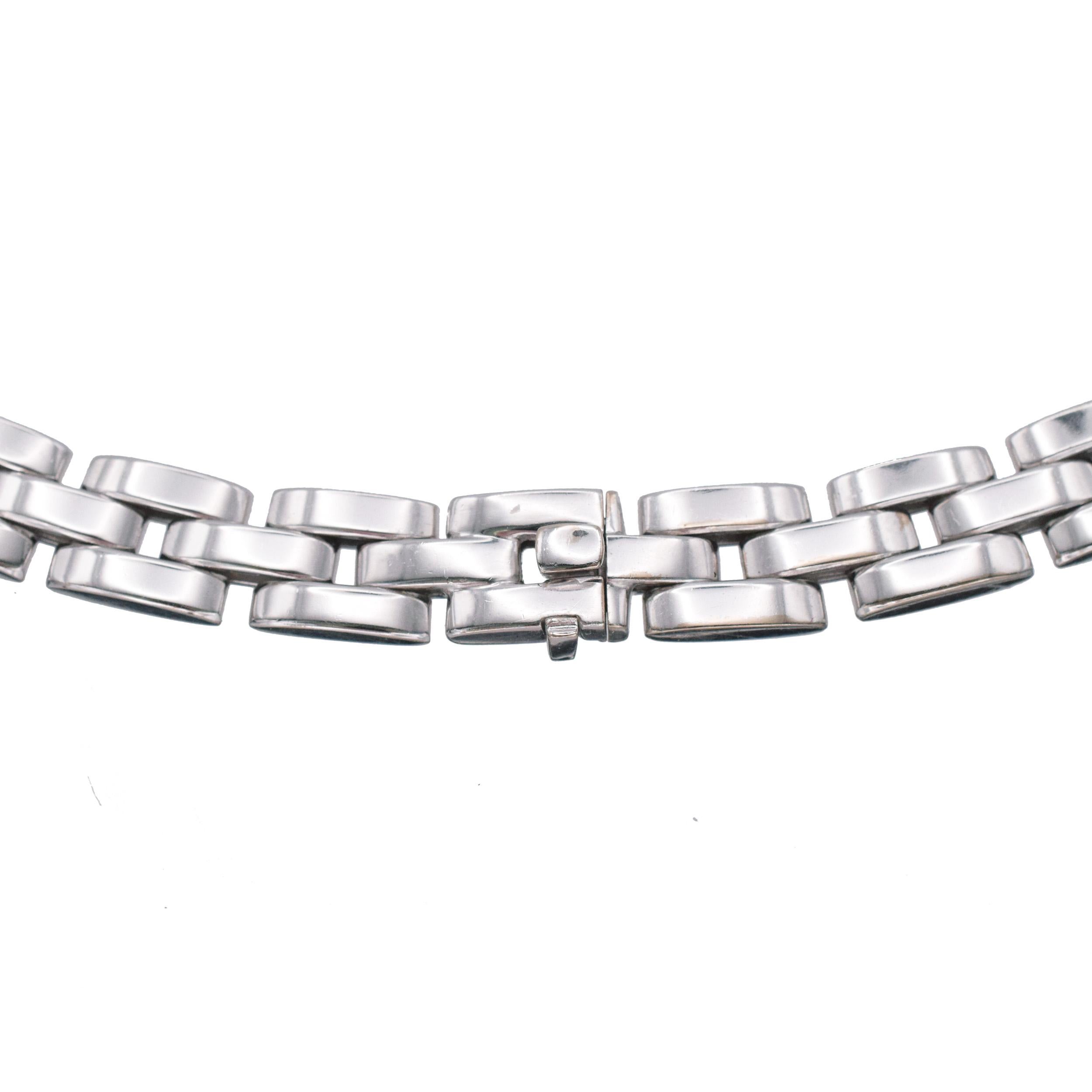 Cartier Collier Maillon Panthère en diamants Excellent état - En vente à New York, NY