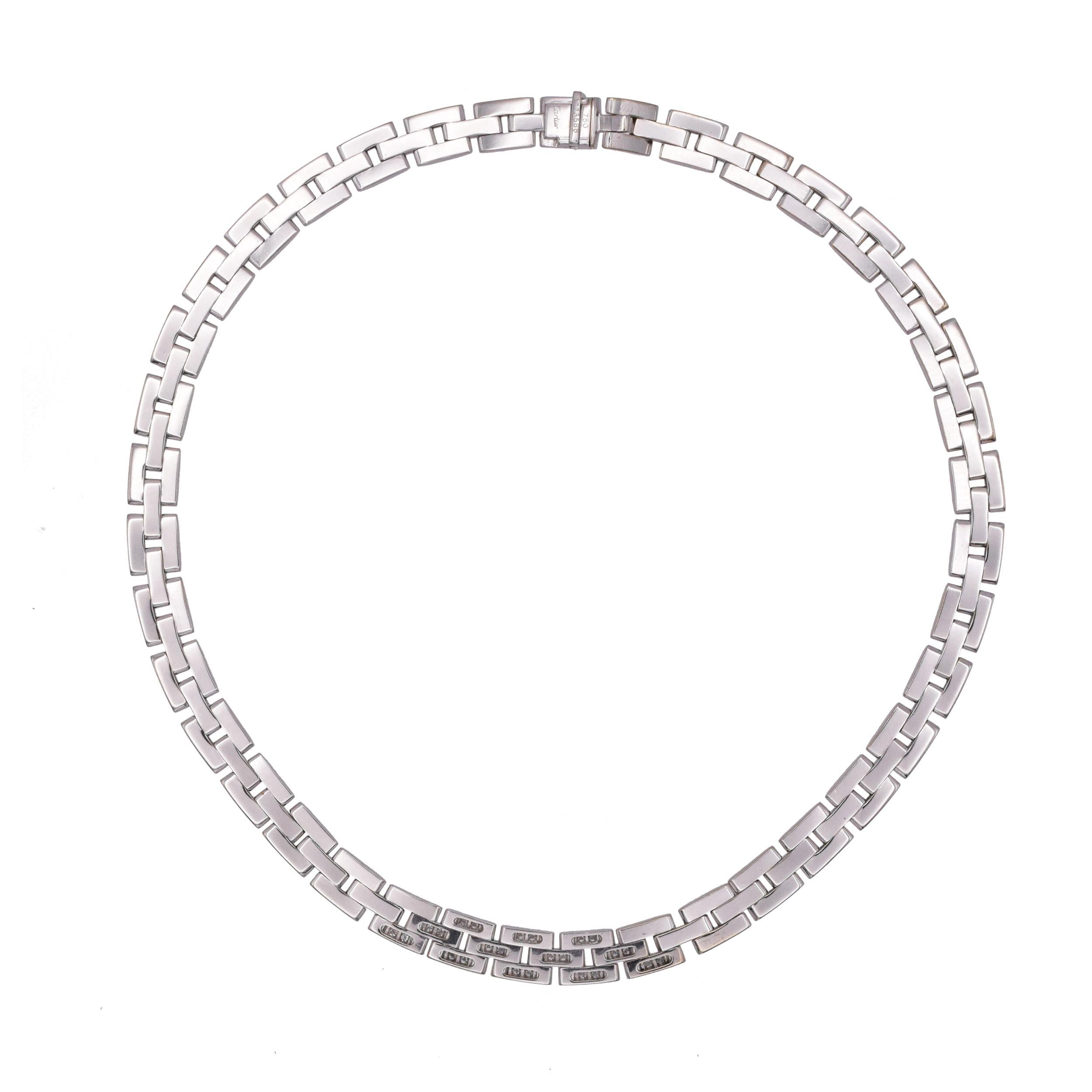Cartier Collier Maillon Panthère en diamants en vente 2
