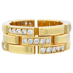 Cartier Maillon Panthere Diamond Ring