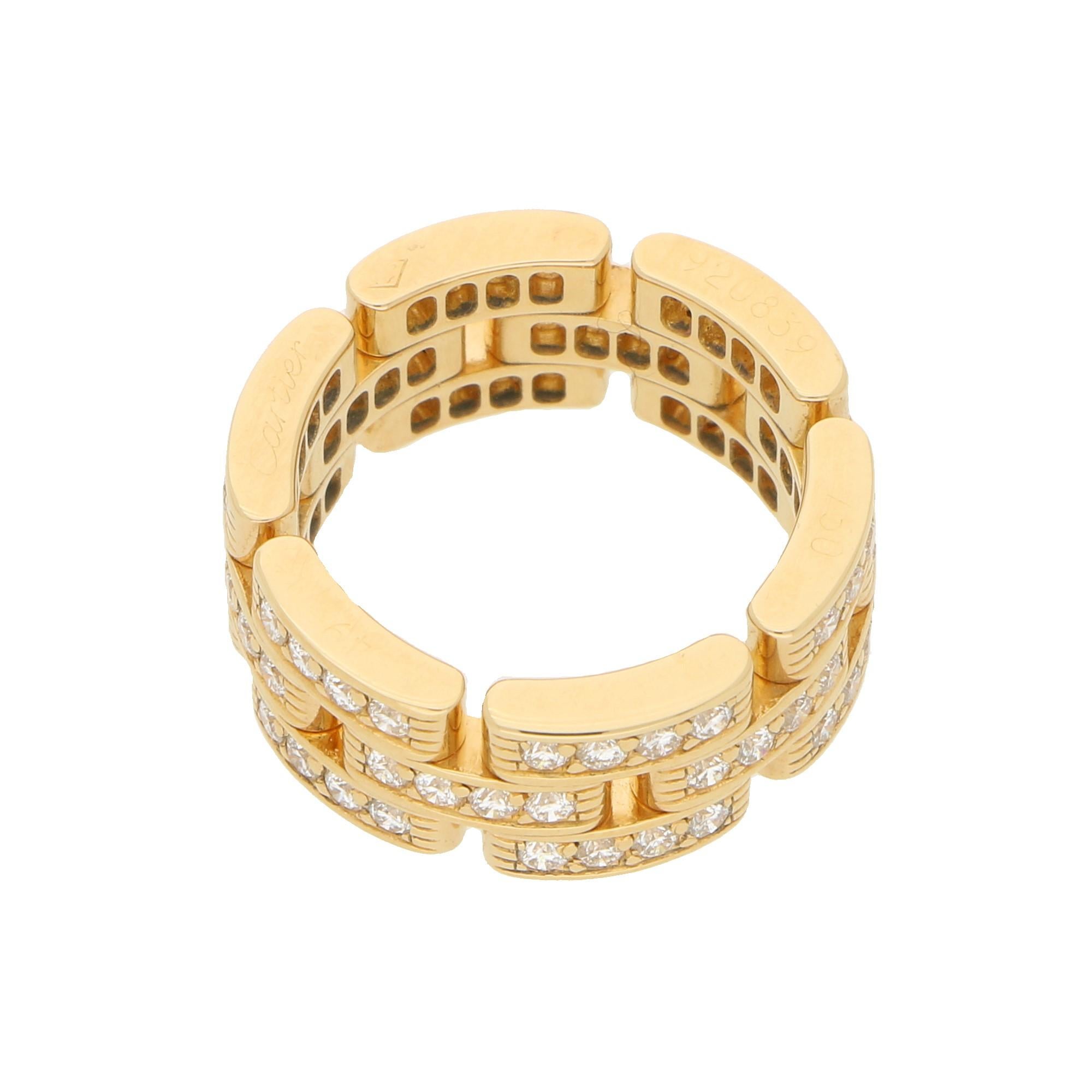 cartier maillon panthere ring