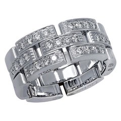 Cartier Maillon Panthere Diamant-Hochzeitsring