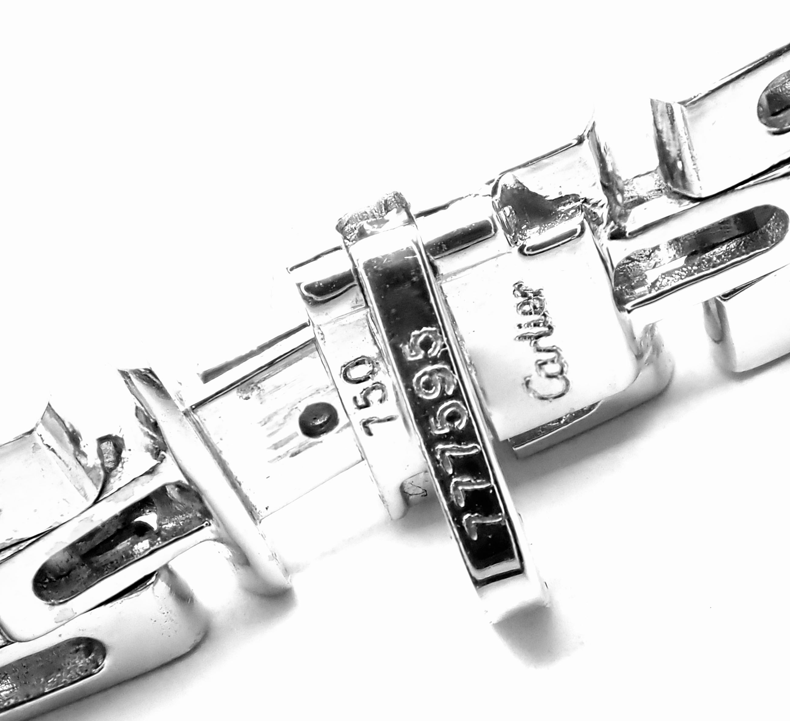 Cartier Maillon Panthere Diamond White Gold Necklace 3