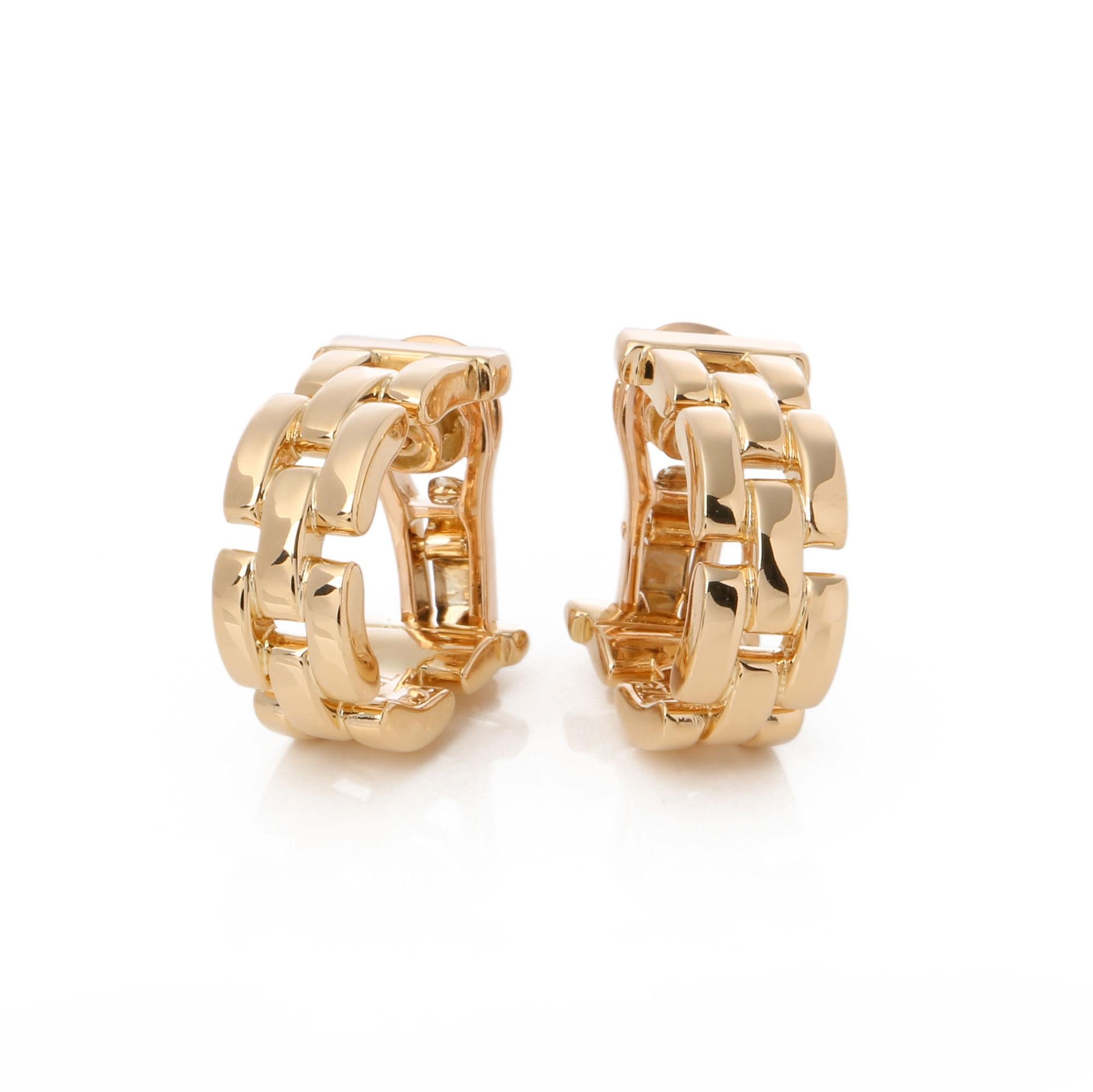 Cartier Maillon Panthere Earrings 2