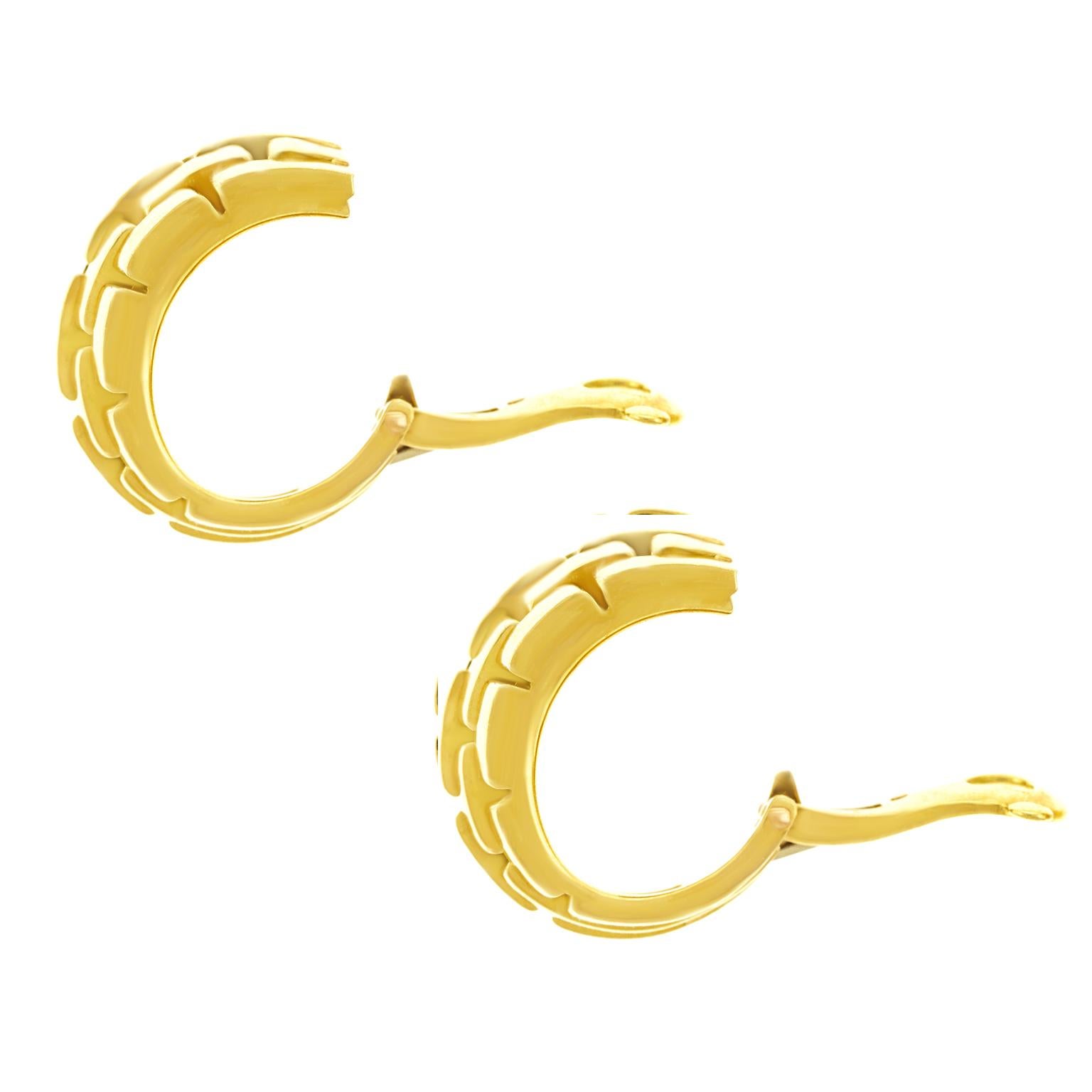 Cartier Maillon Panthere Earrings 3