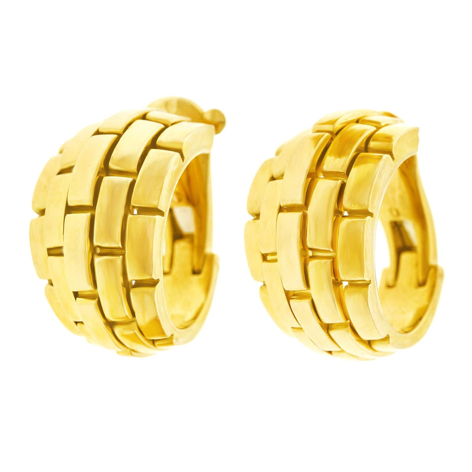 Cartier Maillon Panthere Earrings 5