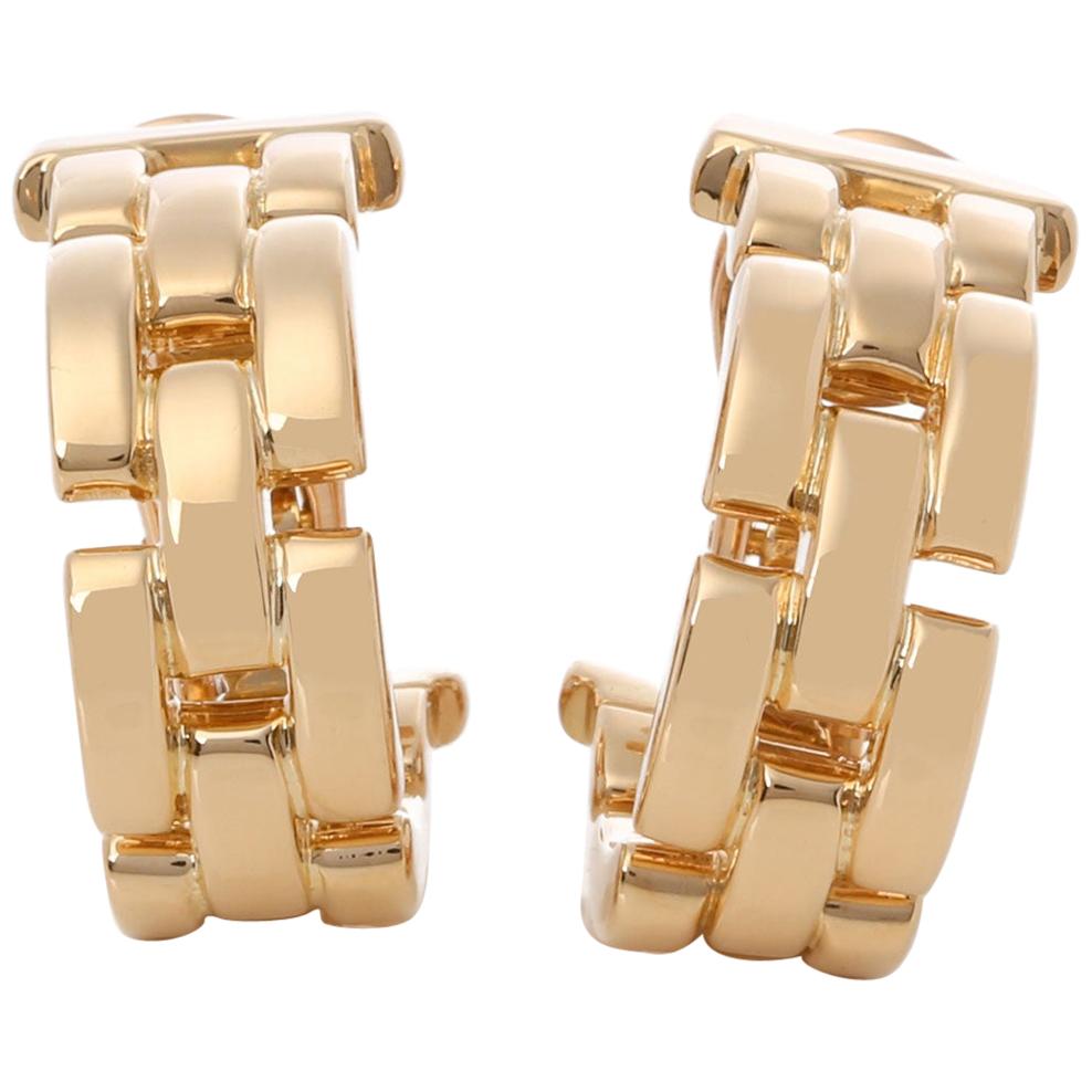 Cartier Maillon Panthere Earrings