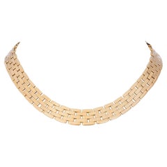 Cartier 'Maillon Panthère' Five-Row Yellow Gold Necklace