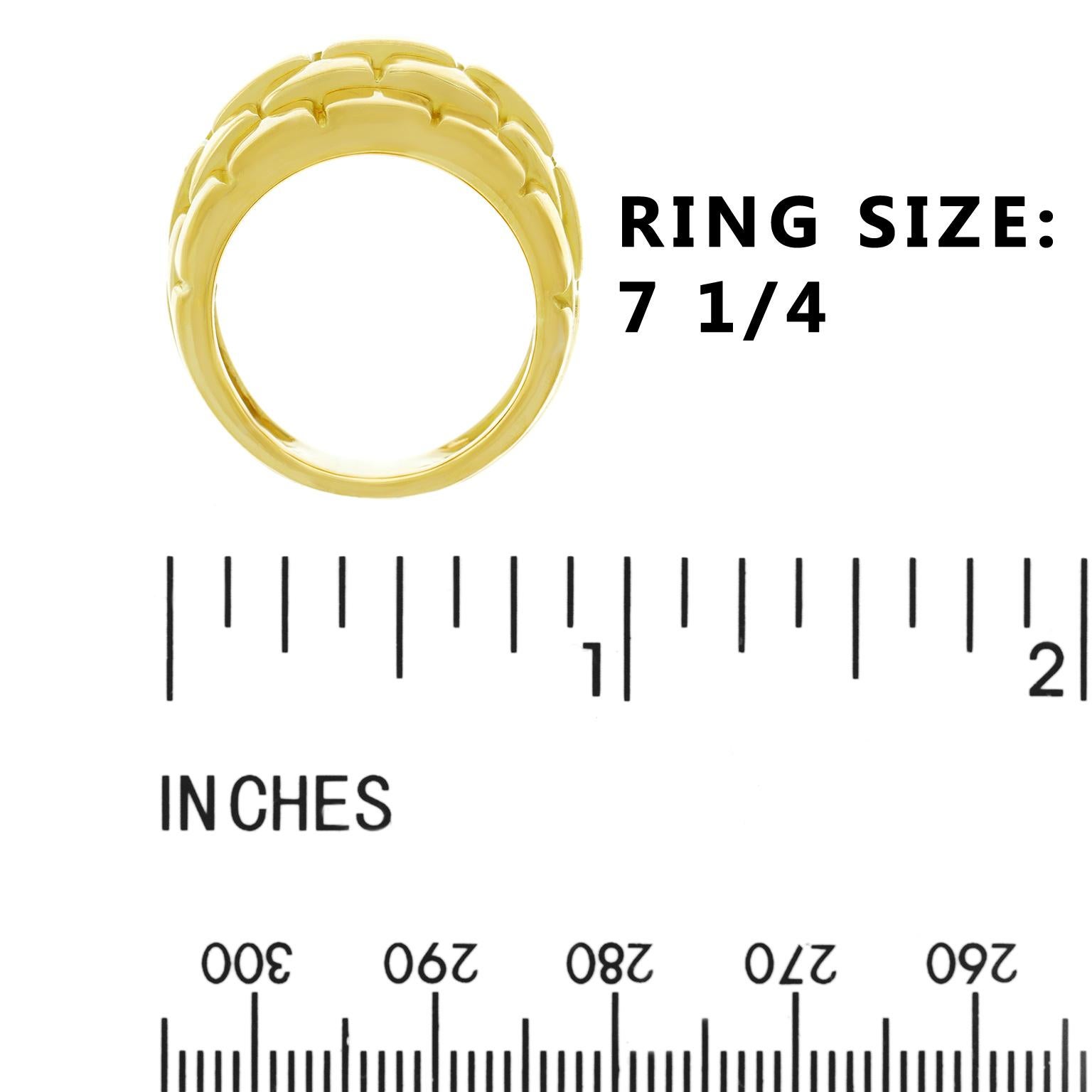 Cartier Maillon Panthere Gold Ring 1
