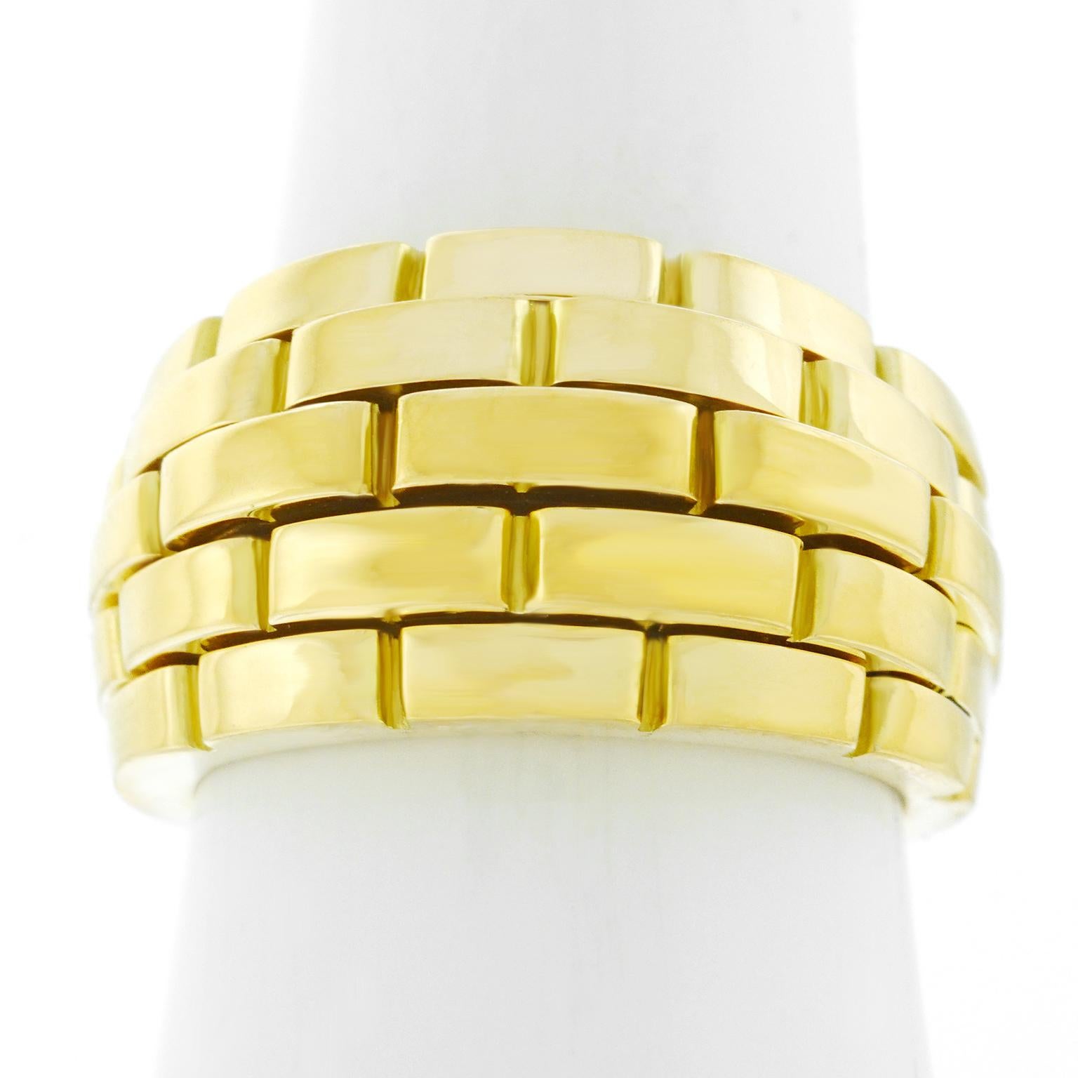 Cartier Maillon Panthere Gold Ring 4