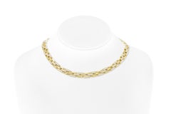 Cartier Maillon Panthere Necklace with Alternating Diamond Links