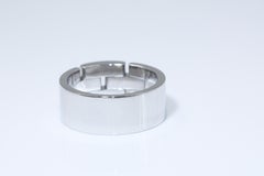 Cartier Maillon Panthère Ring, 18 Karat White Gold with Diamond