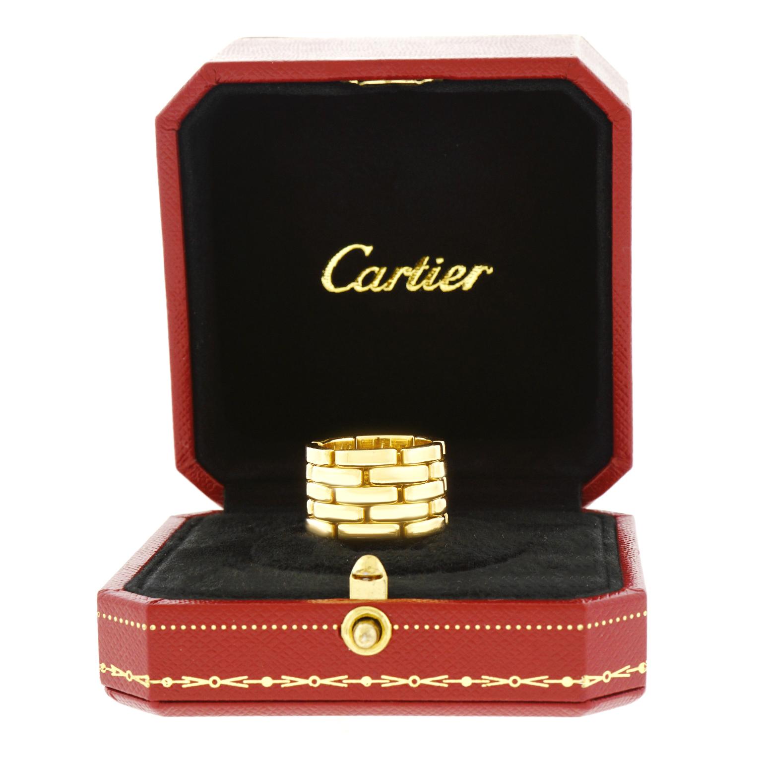 Cartier “Maillon Panthere” Ring 1