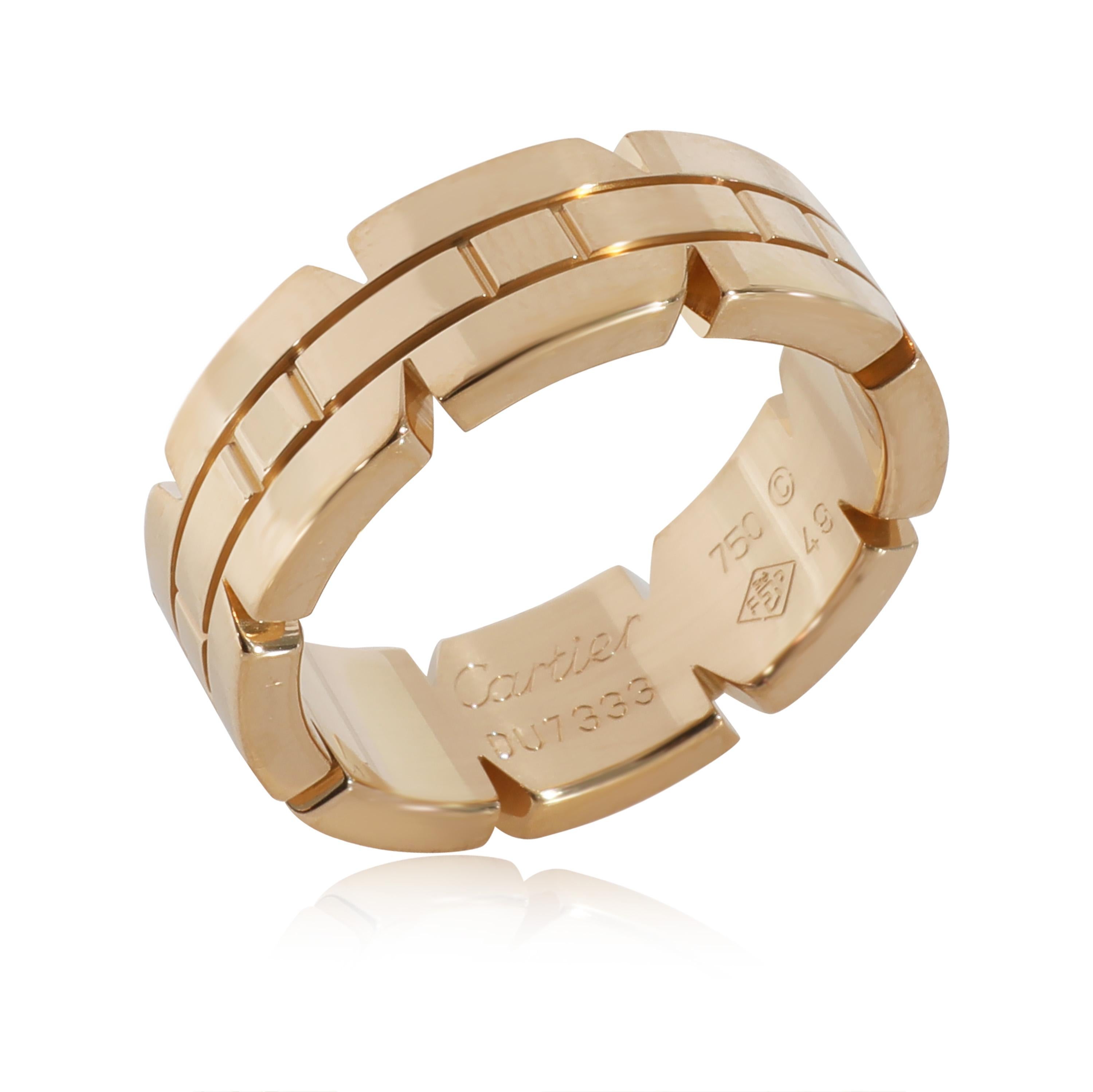 Cartier Maillon Panthere Ring in 18k Yellow Gold 1