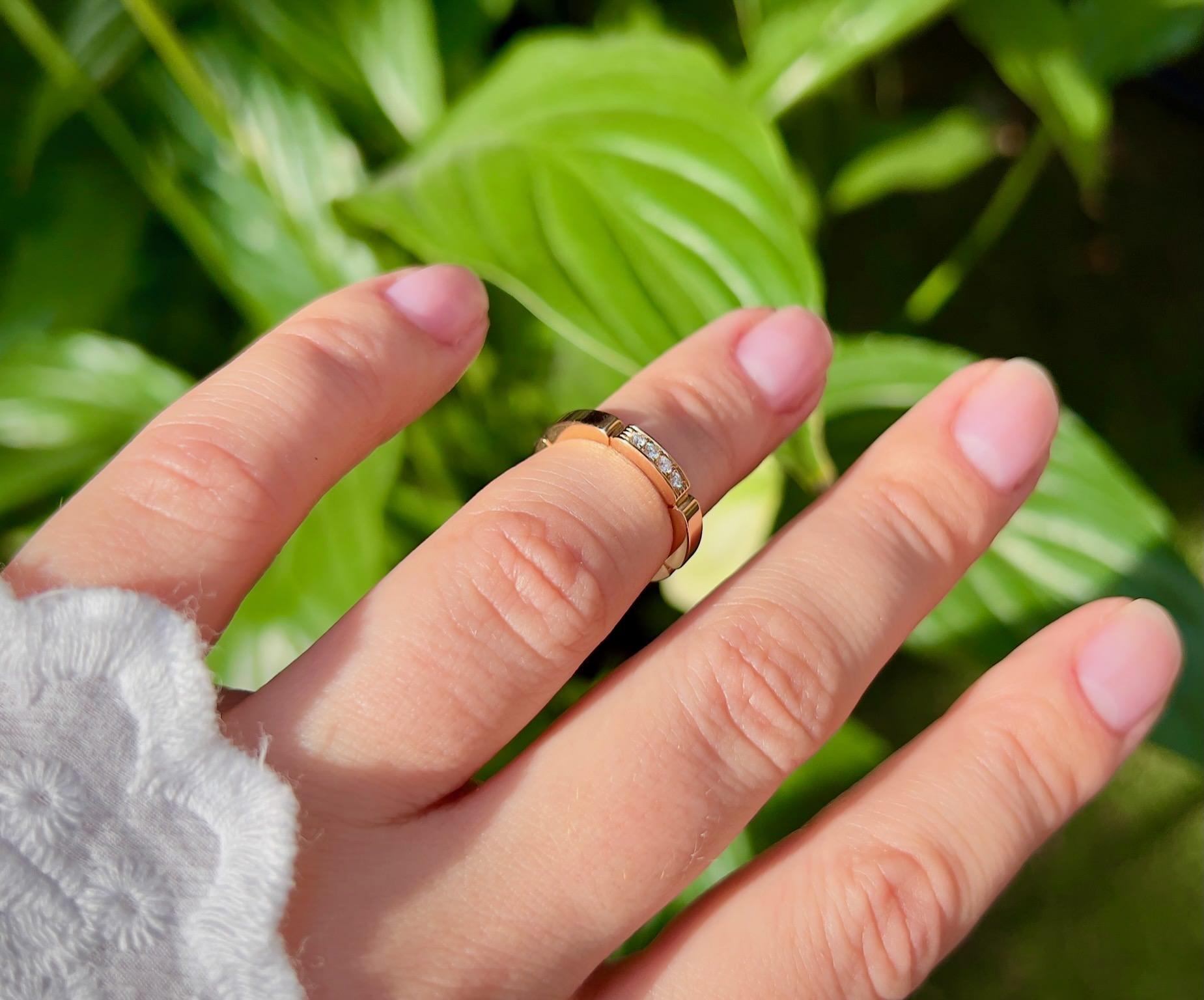maillon panthère wedding ring