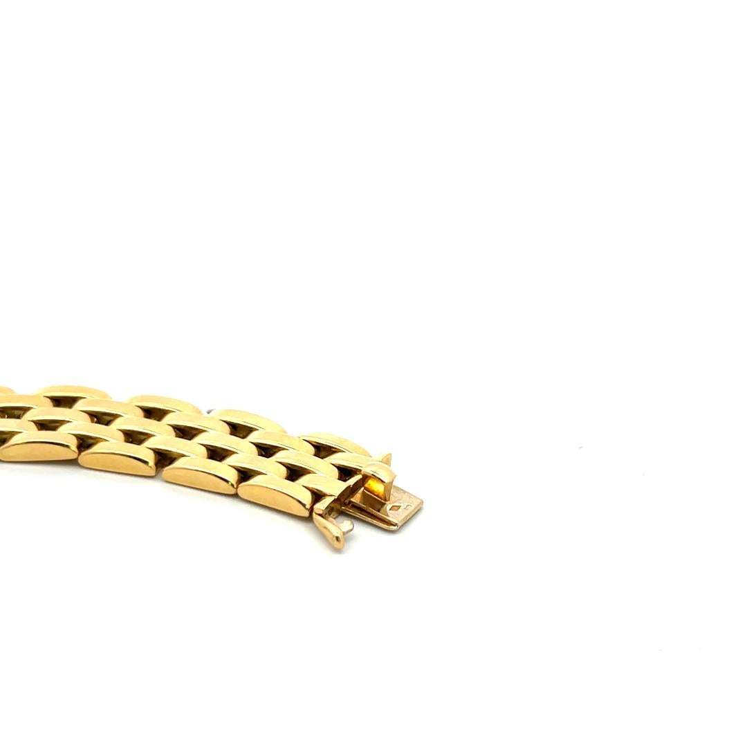 Cartier Maillon Panthere Vintage 127,50 Gramm 18 Karat Gelbgold Gliederhalskette 4